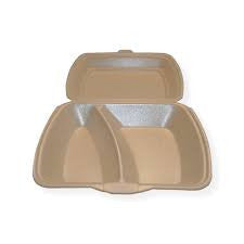 Menübox 2-fach champagner (2x100)