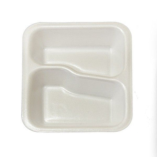 Menüschale 613 Gr. B 2-fach weiß