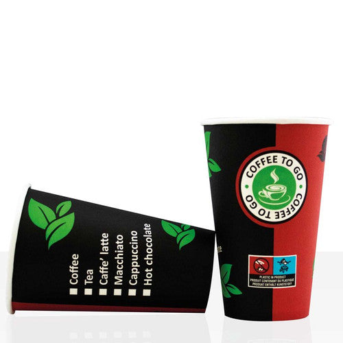 Pappbecher 8oz (50 pcs.) - Paper cup PACK