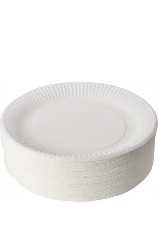 Pappteller 17x 25cm Frischfaser