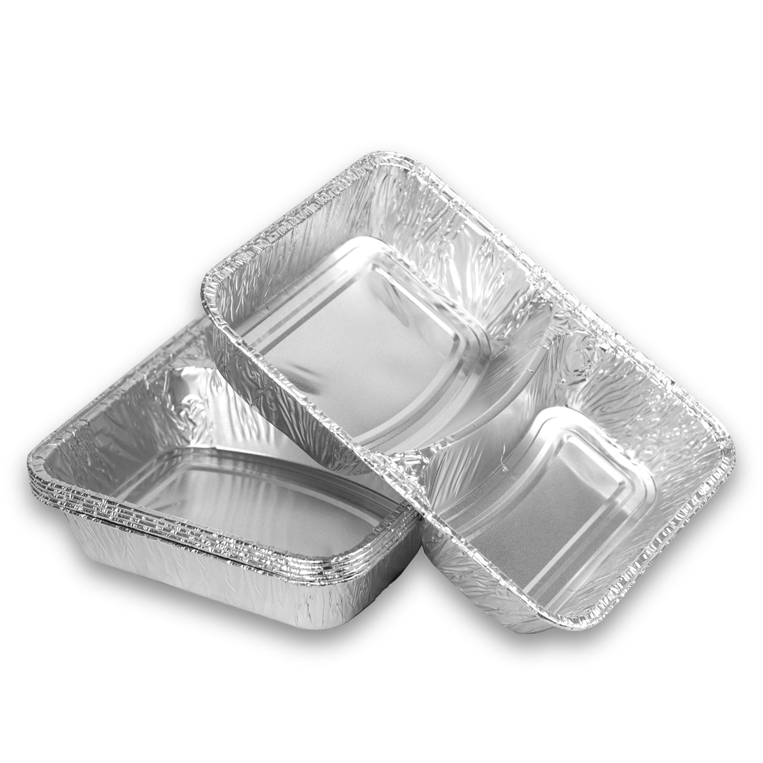 Aluschale R808L - 2-geteilt, tief / 100Stk.