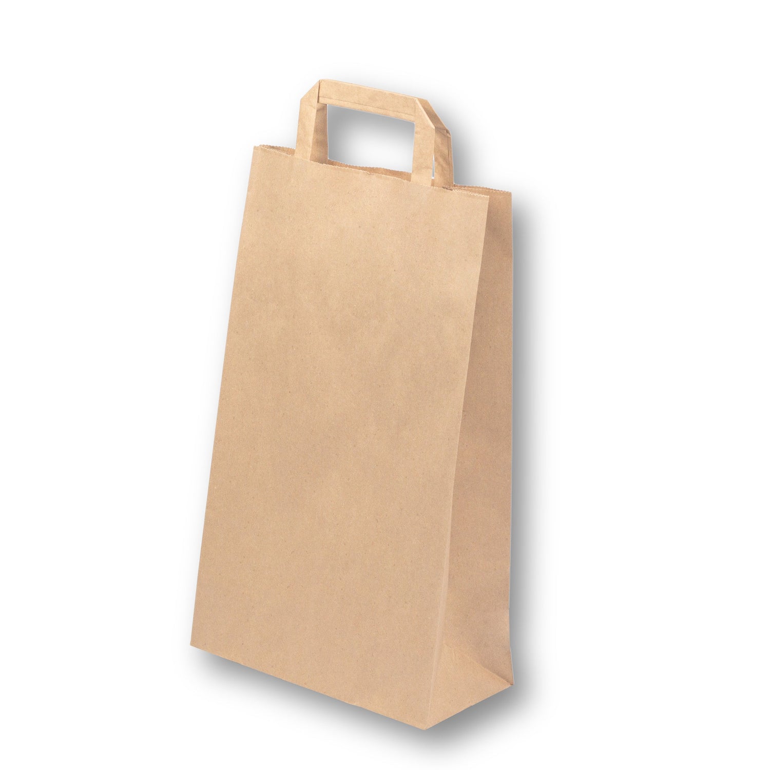 Papiertragetasche braun 22+17+28 - 250 Stk.