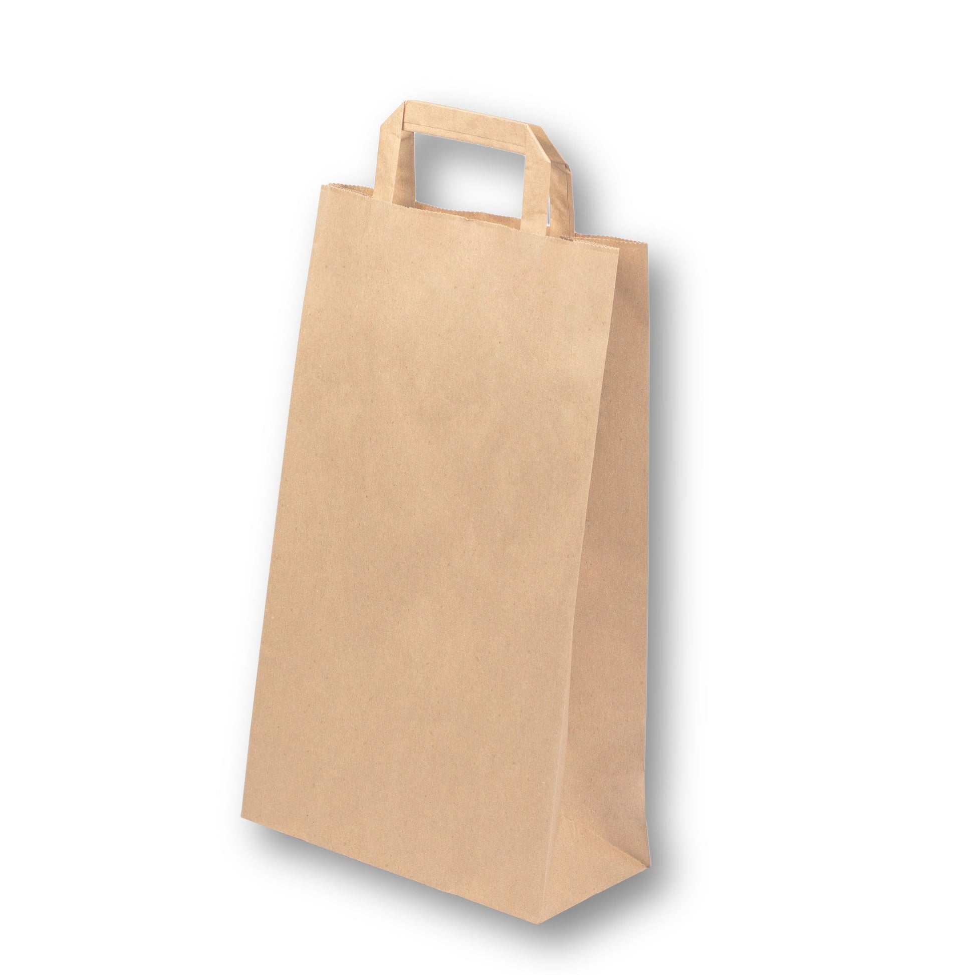 Papiertragetasche braun 22+17+28 - 250 Stk.