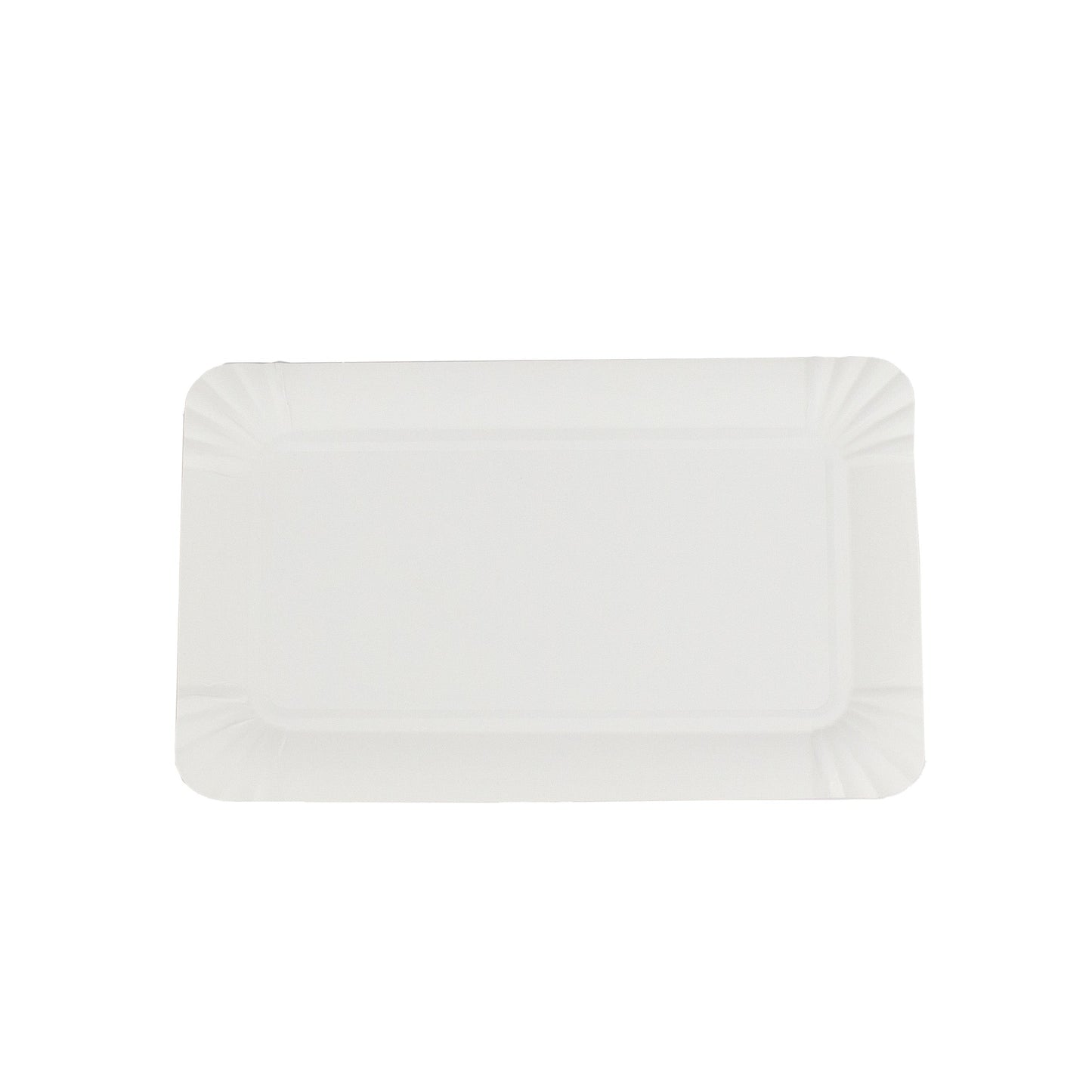 Pappteller rechteckig, 10x16cm 250Stk./Pack.