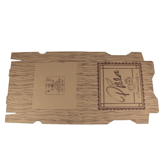 Pizzakarton 40x40x4 'hot&tasty' 50 Stk.