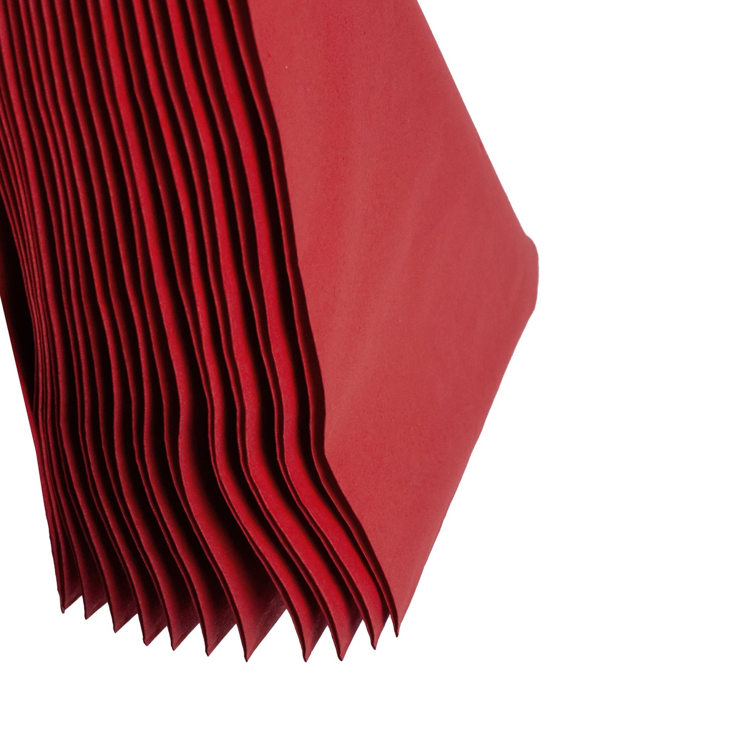 Bulkysoft Serviette 2-lagig 40x40 bordeaux 1/4 Zellstoff / 100 Stk.